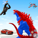 Cover Image of Tải xuống Gorilla Robot Car: Trò chơi Robot  APK