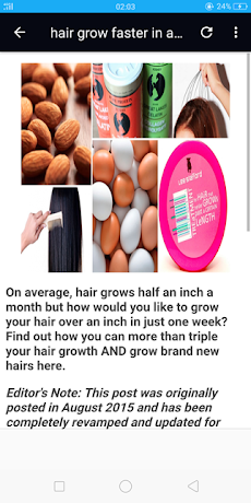 How to grow hair fasterのおすすめ画像1