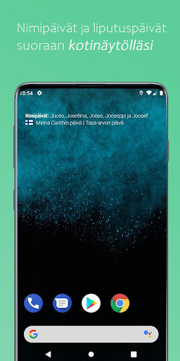 Android application Nimipäivät 2024 screenshort
