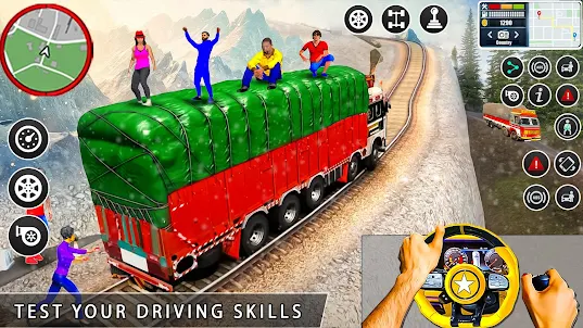Indian Cargo Truck Driving sim