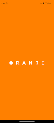 Android application Oranje screenshort