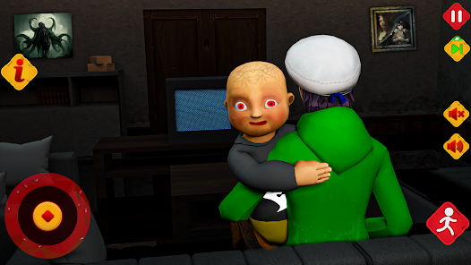 Imágen 3 bebé aterrador juego 3d aterra android