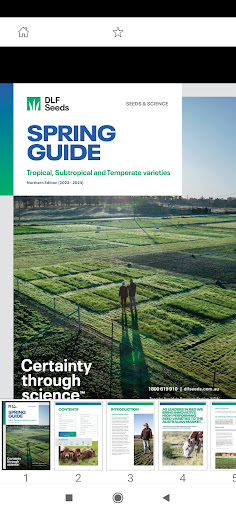 DLF Seeds Guides Screen 2