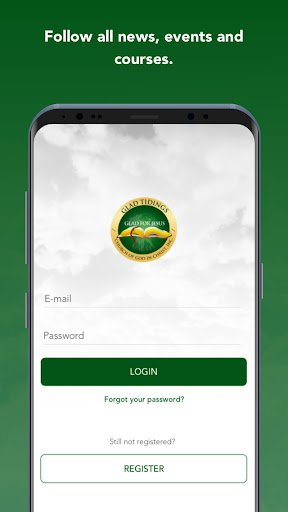 Android application Glad For Jesus screenshort
