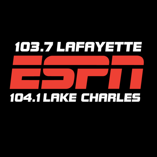 ESPN 104.1 Lake Charles logo