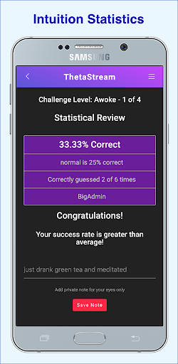 ThetaStream Tools to Verify Power of Your Mind