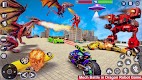 screenshot of Dragon Robot Car Games 3d