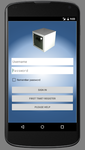 Android application SimplePassVault screenshort
