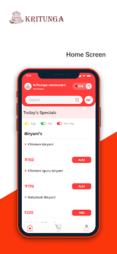 Android application Kritunga Kondapur screenshort