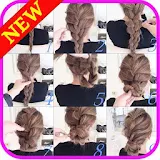 Hairstyles step by step 2018 icon