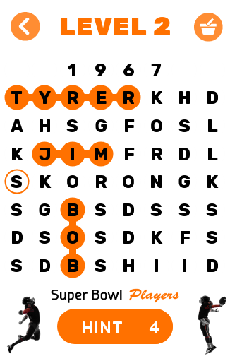 SuperBowl Players Screen 2