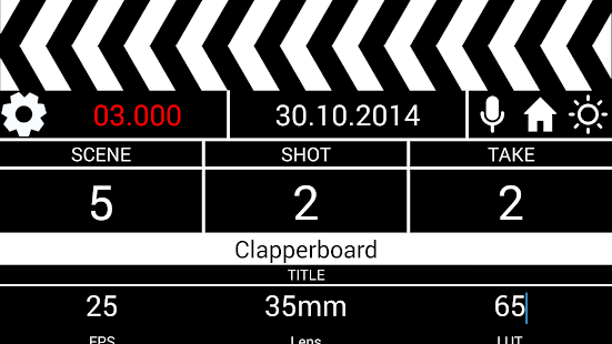 Clapperboard Screenshot