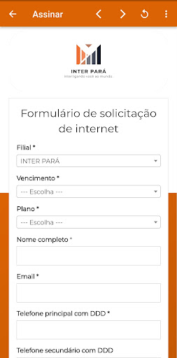 InterPará Screen 2