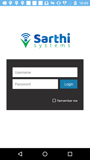 Android application Sarthi Track screenshort