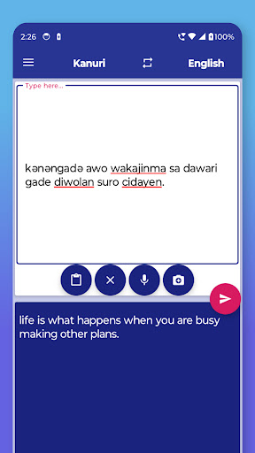Kanuri English Translator screenshot 13