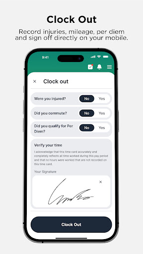 Lumberfi Time Track & Payroll Screen 3