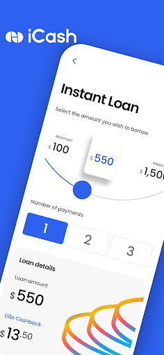 Android application iCash - Instant Mobile Loans screenshort