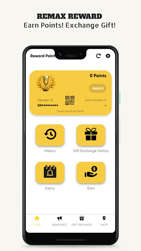Android application Remax Reward screenshort