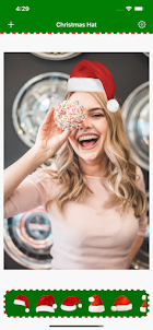 Christmas Hat - Photo Stickers