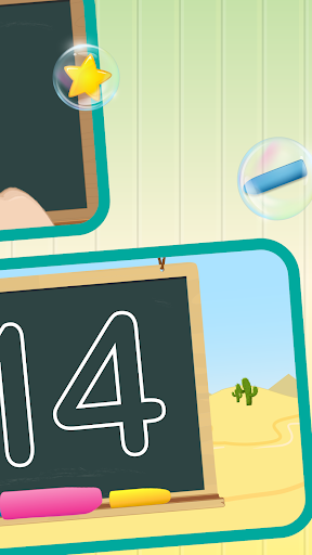 Screenshot of Write Numbers: Tracing 123