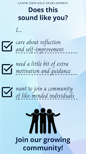 Android application Carpe Diem Self Development screenshort