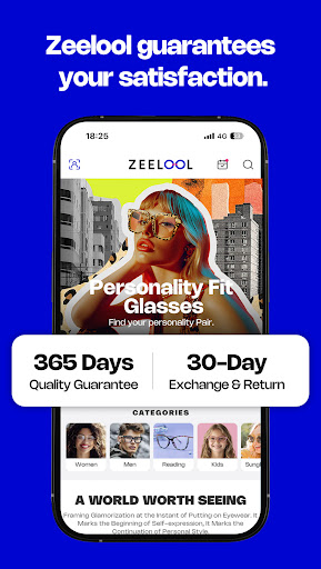 Zeelool - AR Try On Glasses Screen 3