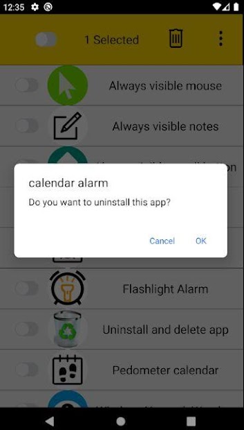 Captura de Pantalla 3 Desinstalar y eliminar la aplicación android