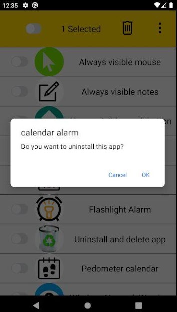 Screenshot 3 Desinstalar y eliminar la aplicación android