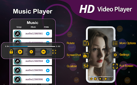 Video player hd: aplayer  screenshots 2