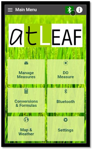 Android application atLEAF screenshort