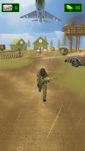 Android application WarZone Medic screenshort