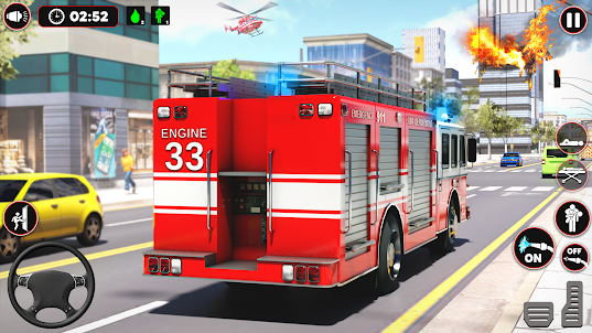 Fire Truck Sim: Truck Games