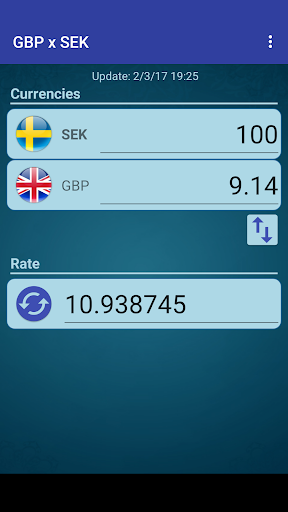 British Pound x Swedish Krona Screen 2