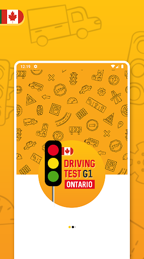 Android application Ontario G1 Driving Test screenshort
