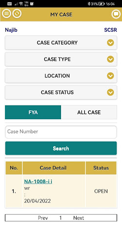 MRTCareline Screen 2