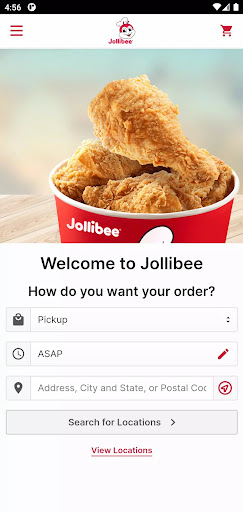Screenshot of Jollibee
