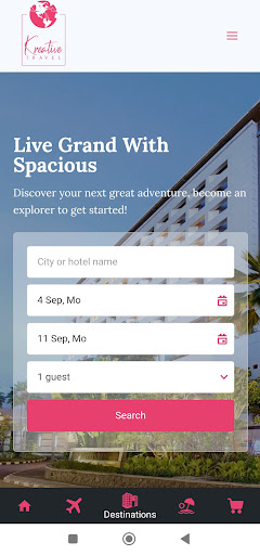 Kreativetravel Screen 2