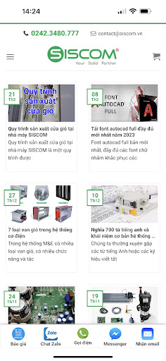 Thiết bị M&E Screen 3
