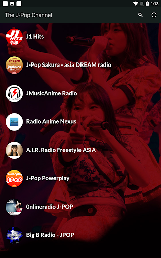 Android application The J-Pop Channel - Radios screenshort