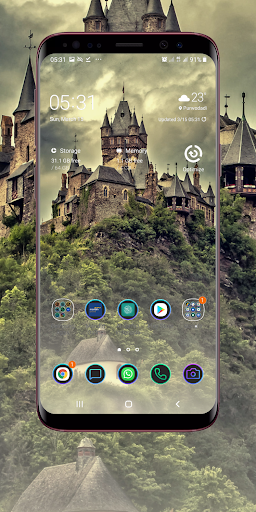 Android application Castle Wallpaper screenshort