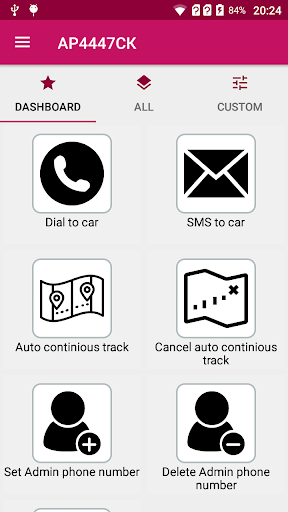 GPS Tracker Organizer Screen 2