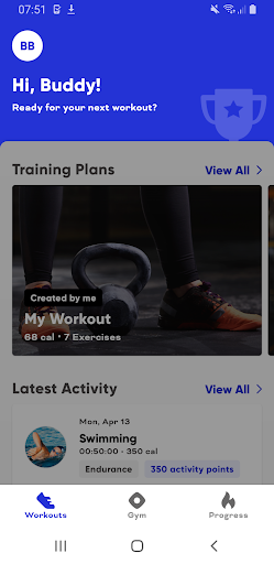 Plus Fitness Screenshot 1 - AppWisp.com