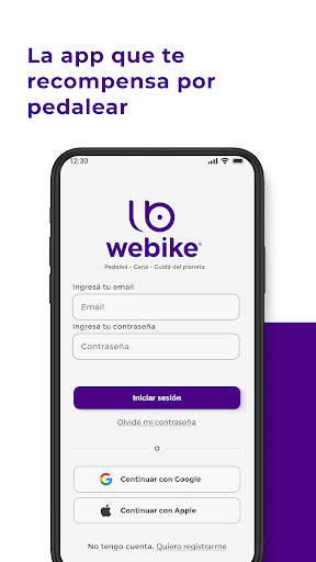 Android application Webike screenshort