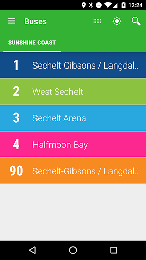 Sunshine Coast TS Bus - MonTr… Screen 3