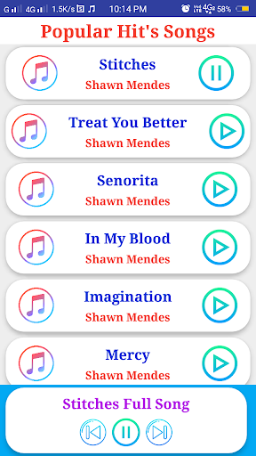 Shawn Mendes All Songs