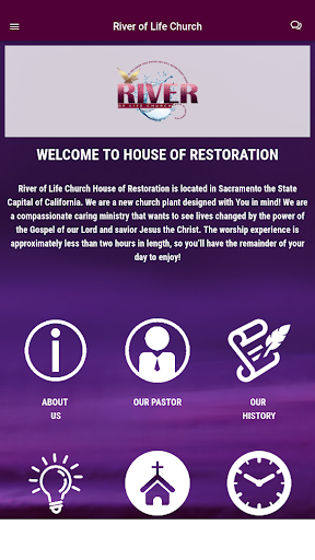 Android application River of Life Church screenshort