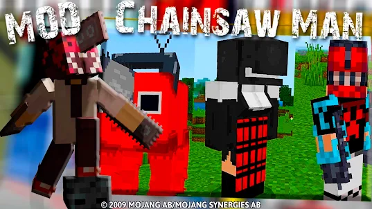 Chainsaw Man Mods Minecraft PE