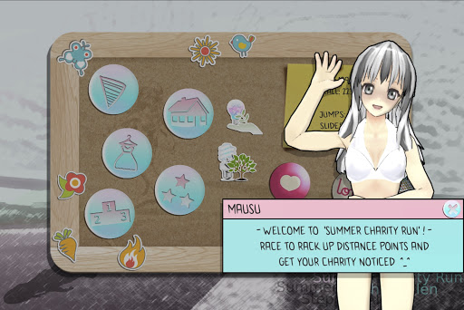 Android application Summer Charity Run screenshort