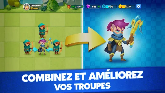 Top Troops : Stratégie RPG