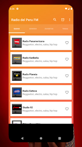 Android application Radio del Peru FM screenshort